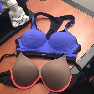 Victoria secret sports bra and push up bra !